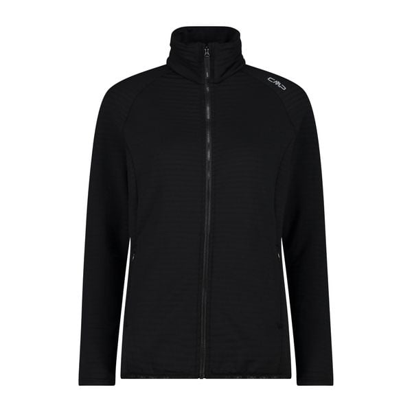 Bluza damska turystyczna CMP 34G2346. Czarne bluzy z kapturem damskie CMP, l, z materiału. Za 309.70 zł.