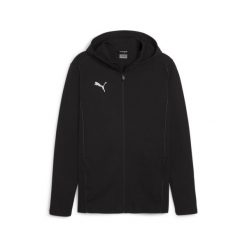 Bluza z kapturem i zamkiem błyskawicznym Puma TeamFinal. Niebieskie bluzy z kapturem męskie Puma, l. Za 301.00 zł.