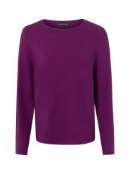 Franco Callegari Sweter z dzianiny Kobiety Bawełna wyrazisty róż|lila, XXXL. Czerwone swetry klasyczne damskie Franco Callegari, uniwersalny, z bawełny, bez kołnierzyka. Za 249.95 zł.