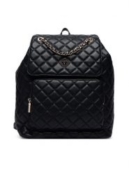 Guess Plecak Juliet Travel TWQN24 56033 Czarny. Czarne plecaki damskie Guess, z aplikacjami, ze skóry. Za 794.99 zł.