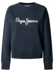 Pepe Jeans Bluza "Maddy" w kolorze granatowym rozmiar: L. Niebieskie bluzy bez kaptura damskie Pepe Jeans, l, z bawełny. Za 184.46 zł.