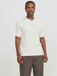 Jack & Jones Koszulka polo "Cooper" w kolorze białym rozmiar: XXL. Białe koszulki polo męskie Jack & Jones, xxl, bez wzorów, z bawełny, bez ramiączek. Za 92.21 zł.