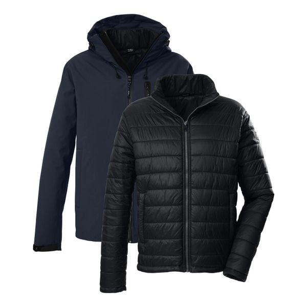 Kombinezon parka i puchówka Killtec KOW 95. Niebieskie parki męskie KILLTEC, na jesień, bez wzorów, z puchu. Za 677.50 zł.