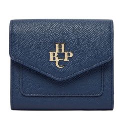 Portfel Beverly Hills Polo Club. Niebieskie portfele damskie Beverly Hills Polo Club, bez wzorów. Za 59.99 zł.