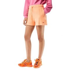 Spodenki damskie Lacoste. Brązowe spodenki sportowe damskie Lacoste, l, z dzianiny. Za 327.00 zł.