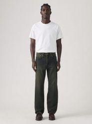 Levi's Dżinsy "568" - Loose Straight fit - w kolorze granatowo-oliwkowym rozmiar: W30/L32. Brązowe jeansy męskie Levi's. Za 244.95 zł.