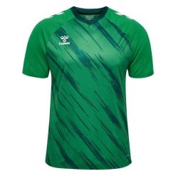 Koszulka Hummel Triumph. Zielone bluzki damskie HUMMEL, bez wzorów, bez kołnierzyka. Za 186.50 zł.