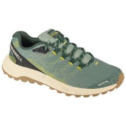 Buty do biegania Merrell Fly Strike J068437 zielone. Zielone obuwie do biegania damskie . Za 443.22 zł.