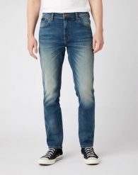 MĘSKIE SPODNIE JEANSOWE WRANGLER TEXAS TAPER SMOOTH DUST W12T2837J 112141163. Spodnie materiałowe męskie Wrangler, bez wzorów, z jeansu. Za 239.99 zł.