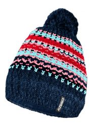 Crazy Czapka beanie "Input" w kolorze granatowym ze wzorem rozmiar: onesize. Niebieskie czapki zimowe damskie Crazy, z polaru. Za 164.14 zł.