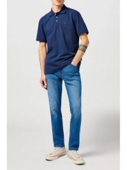 Wrangler Dżinsy - Regular fit - w kolorze niebieskim rozmiar: W38/L32. Niebieskie jeansy męskie Wrangler. Za 173.99 zł.