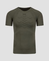 Koszulka termoaktywna męska X-Bionic X-Plorer Energizer 4.0 Green. Zielone bielizna termoaktywna męska X BIONIC, l, bez wzorów, z tkaniny. Za 420.00 zł.
