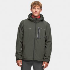 Kurtka męska Softshell Alpinus Stenshuvud. Szare kurtki męskie Alpinus, m, bez wzorów, z softshellu, bez kaptura. Za 299.00 zł.