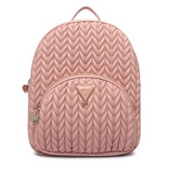 Plecak Guess. Czerwone plecaki damskie Guess, z aplikacjami. Za 349.99 zł.