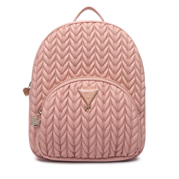 Plecak Guess. Czerwone plecaki damskie Guess, z aplikacjami. Za 349.99 zł.