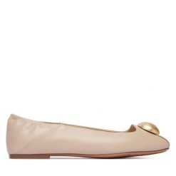 Baleriny Liu Jo. Czerwone baleriny damskie Liu Jo, bez wzorów, bez obcasa. Za 499.99 zł.