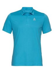Odlo Koszulka polo "Cardada" w kolorze niebieskim rozmiar: L. Niebieskie koszulki polo męskie Odlo, l, z materiału, bez ramiączek. Za 153.71 zł.