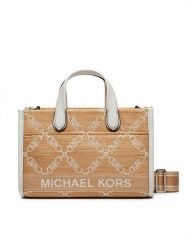 MICHAEL Michael Kors Torebka 30S4S3GM5U Beżowy. Brązowe torebki klasyczne damskie MICHAEL Michael Kors, bez wzorów, ze skóry, bez dodatków. Za 829.99 zł.