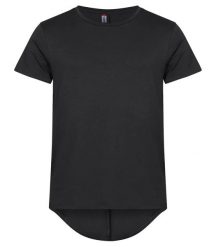Clique T-shirt męski Brooklyn z czystej bawełny, luźny dłuższy krój – Black. Czarne t-shirty męskie CLIQUE, m, bez wzorów, z bawełny, bez kołnierzyka. Za 107.89 zł.