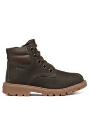 Geox Trapery J Shaylax J16FAB 032BC C6009 S Brązowy. Brązowe buty zimowe chłopięce Geox, z nubiku, bez zapięcia. Za 239.99 zł.