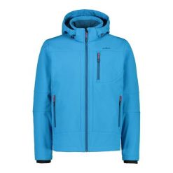 Kurtka męska turystyczna CMP 3A01787N. Niebieskie kurtki męskie CMP, l, bez wzorów, z polaru, z kapturem. Za 234.99 zł.