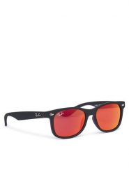 Ray-Ban Okulary przeciwsłoneczne 0RJ9052S 70286Q Czarny. Czarne okulary przeciwsłoneczne dziecięce Ray-Ban. Za 329.99 zł.