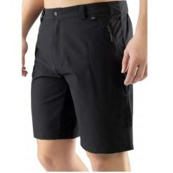 Szorty trekkingowe męskie Viking Expander. Czarne szorty męskie VIKING, bez kołnierzyka. Za 269.90 zł.