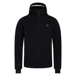 Męska Kurtka Soft Shell Mountaineer. Czarne kurtki męskie Dare 2b, m, bez wzorów, z softshellu, sportowe, bez kaptura. Za 153.99 zł.