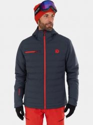 Kurtka Narciarska Męska Fundango Orion. Czerwone kurtki męskie Fundango, na zimę, m, bez wzorów, z materiału, sportowe, bez kaptura. Za 799.90 zł.