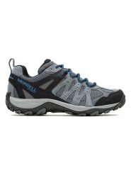 Merrell Skórzane buty turystyczne "Accentor 3" w kolorze szarym rozmiar: 40. Szare buty trekkingowe męskie MERRELL, ze skóry, bez zapięcia, outdoorowe. Za 360.17 zł.