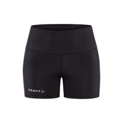Szorty damskie Craft Adv Essence Hot 2. Czarne szorty damskie Craft, bez wzorów. Za 229.50 zł.
