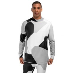 Podkoszulka termoaktywna męska Slush Camo. Czarne bielizna termoaktywna męska SIROKO, m, bez wzorów, z elastanu. Za 136.80 zł.