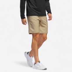 Spodenki bermudy do golfa męskie ADIDAS. Szorty męskie Adidas, bez wzorów, z bawełny, klasyczne. Za 139.99 zł.