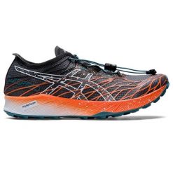 Buty terenowe damskie Asics Fujispeed. Czarne obuwie do biegania damskie Asics. Za 561.55 zł.