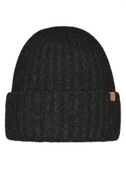 Barts Czapka "Wyon" w kolorze czarnym rozmiar: onesize. Czarne czapki męskie Barts, z aplikacjami, ze splotem, sportowe. Za 117.73 zł.
