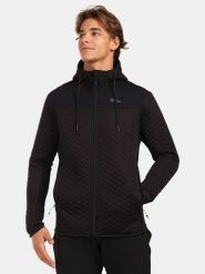 Kilpi Kurtka polarowa "Nevia" w kolorze czarnym rozmiar: S. Czarne kurtki męskie Kilpi, s, bez wzorów, z polaru, bez kaptura. Za 304.99 zł.