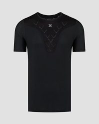 Koszulka biegowa męska X-Bionic Corefusion Run Shirt czarna. Czarne t-shirty sportowe męskie X BIONIC, m, z dzianiny, bez ramiączek, do biegania. Za 469.99 zł.