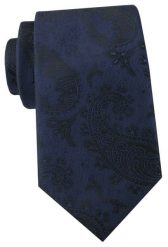 Krawat Męski - Angelo di Monti - Ciemnoniebieski, Motyw Kwiatowy. Niebieskie krawaty i muchy męskie Angelo di Monti, bez wzorów, z tkaniny, eleganckie. Za 45.00 zł.