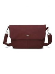 Zwei Torebka "M60" w kolorze bordowym - 33 x 19 x 10 cm rozmiar: onesize. Czerwone torebki klasyczne damskie Zwei, bez wzorów, z materiału, bez dodatków. Za 119.95 zł.