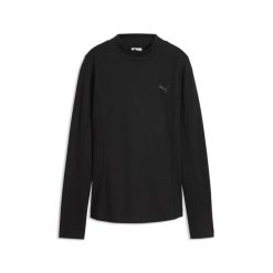 Damska koszulka z długim rękawem HER Slim Rib PUMA. Czerwone bluzki sportowe damskie Puma, l, bez wzorów, z materiału, bez ramiączek. Za 149.00 zł.
