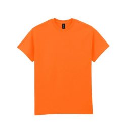 Ultra Bawełniana Koszulka Unisex Dla Dorosłych. Brązowe bluzki damskie Gildan, xl, bez wzorów, z bawełny, sportowe, bez kołnierzyka, bez ramiączek. Za 61.99 zł.