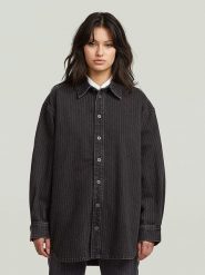 G-Star Koszula w kolorze czarnym rozmiar: S. Czarne koszule damskie G-Star, s, bez wzorów, z bawełny, retro, bez kołnierzyka, bez ramiączek. Za 324.95 zł.