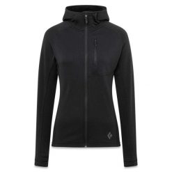 Bluza damska z kapturem Black Diamond Coefficient. Czarne bluzy z kapturem damskie Black Diamond, na zimę. Za 681.00 zł.