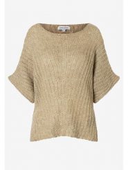 More & More Sweter w kolorze beżowym rozmiar: 38. Brązowe swetry klasyczne damskie MORE & MORE, ze splotem, bez kołnierzyka. Za 154.95 zł.