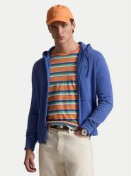 Polo Ralph Lauren Bluza 710A12480003 Niebieski Regular Fit. Niebieskie bluzy bez kaptura męskie Polo Ralph Lauren, m, z bawełny. Za 819.99 zł.