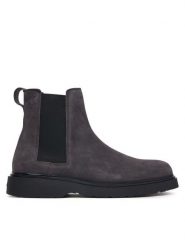 Calvin Klein Sztyblety Combat Ess Chelsea Boot Su YM0YM01372 Brązowy ciemny. Brązowe sztyblety męskie CALVIN KLEIN, ze skóry, bez zapięcia. Za 649.99 zł.
