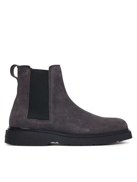 Calvin Klein Sztyblety Combat Ess Chelsea Boot Su YM0YM01372 Brązowy ciemny. Brązowe sztyblety męskie CALVIN KLEIN, ze skóry, bez zapięcia. Za 649.99 zł.