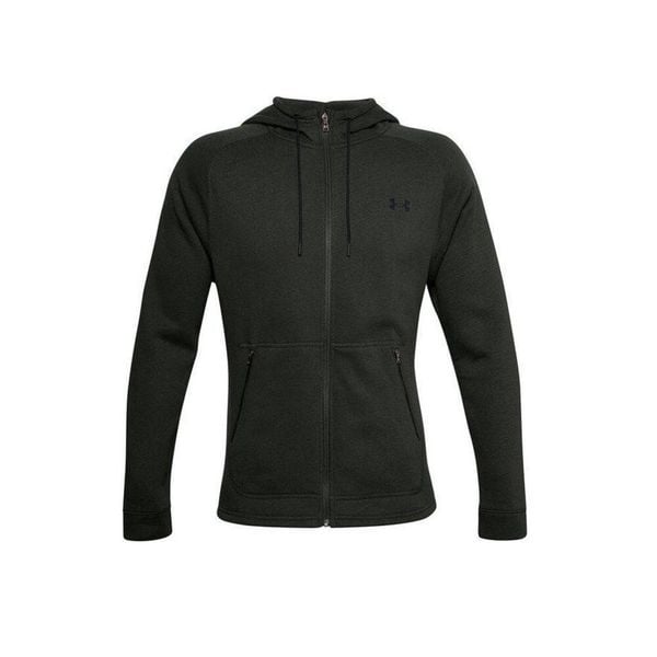 Bluza z kapturem Under Armour CHARGED COTTON FLEECE FULL ZIP. Zielone bluzy z kapturem męskie Under Armour, s, z bawełny. Za 329.90 zł.