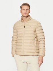 Tommy Hilfiger Kurtka przejściowa MW0MW37634 Beżowy Regular Fit. Brązowe kurtki męskie Tommy Hilfiger, m, bez wzorów, z syntetyku, bez kaptura. Za 699.99 zł.