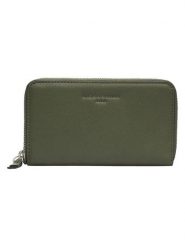Liebeskind Berlin Skórzany portfel "Frieda" w kolorze khaki - 16 x 9 x 2 cm rozmiar: onesize. Brązowe portfele damskie LIEBESKIND BERLIN, bez wzorów, z materiału. Za 194.95 zł.